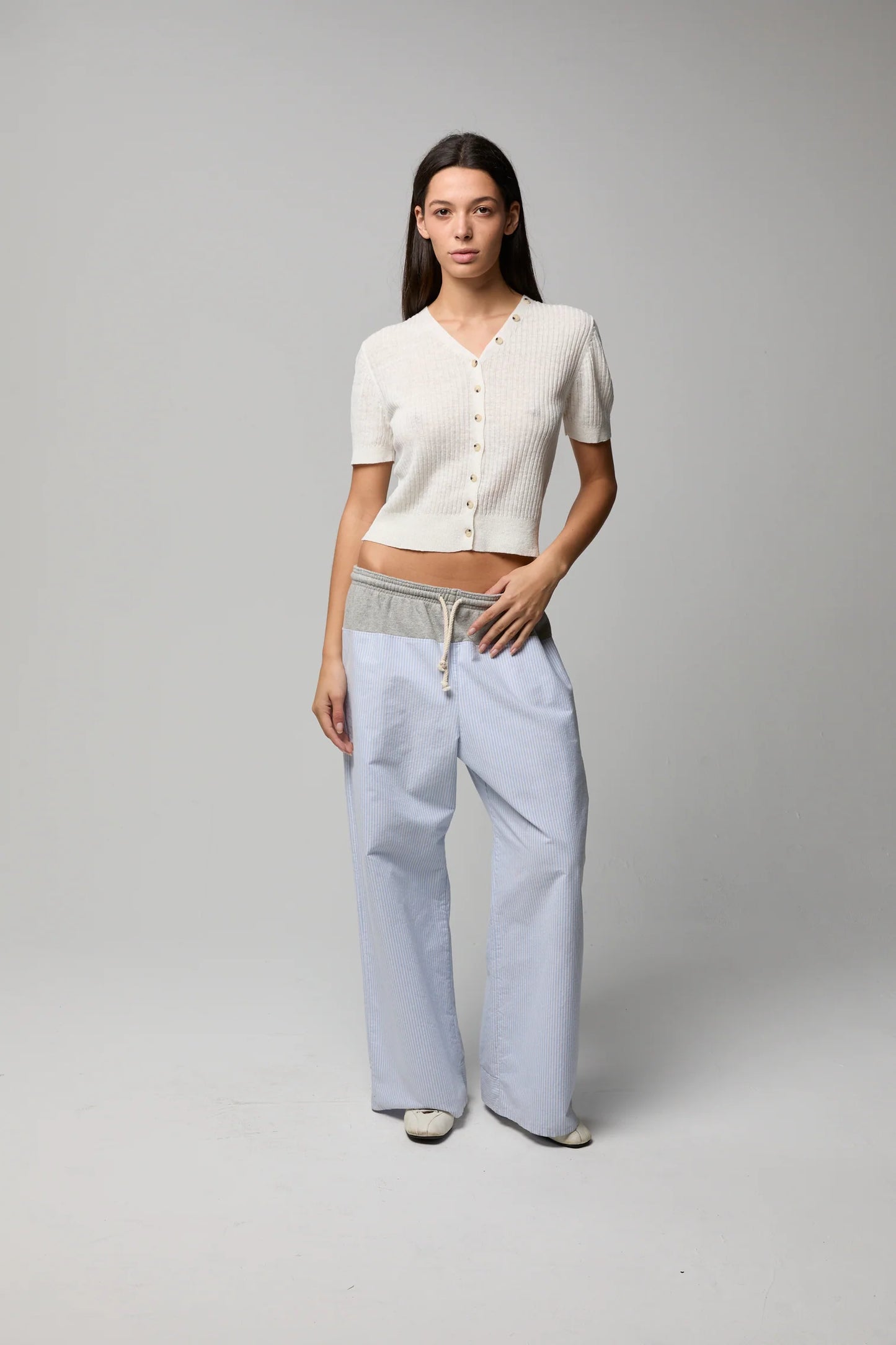 Cory Mix Media Pant