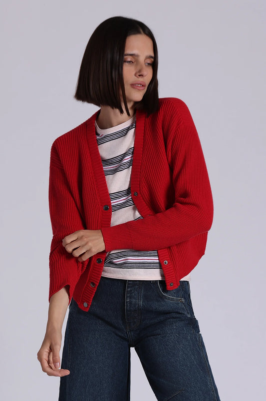 Cotton Shaker Crop Cardi