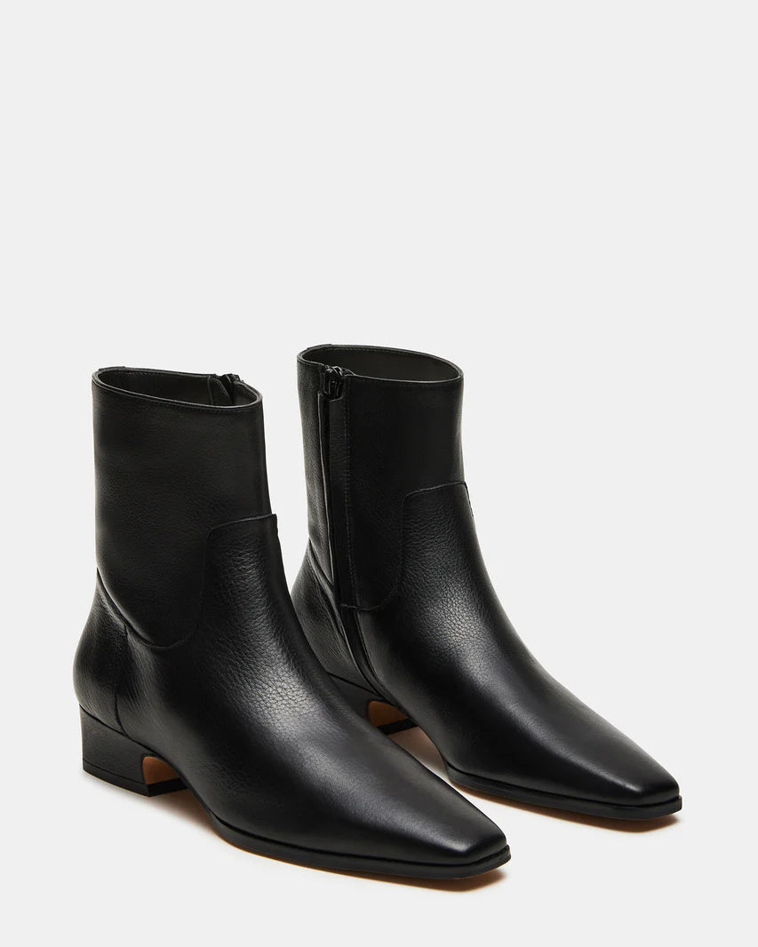 Dusty Black Leather