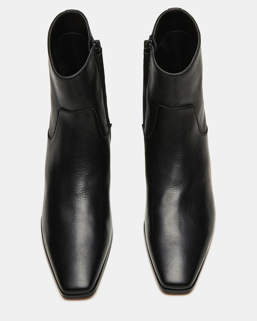Dusty Black Leather