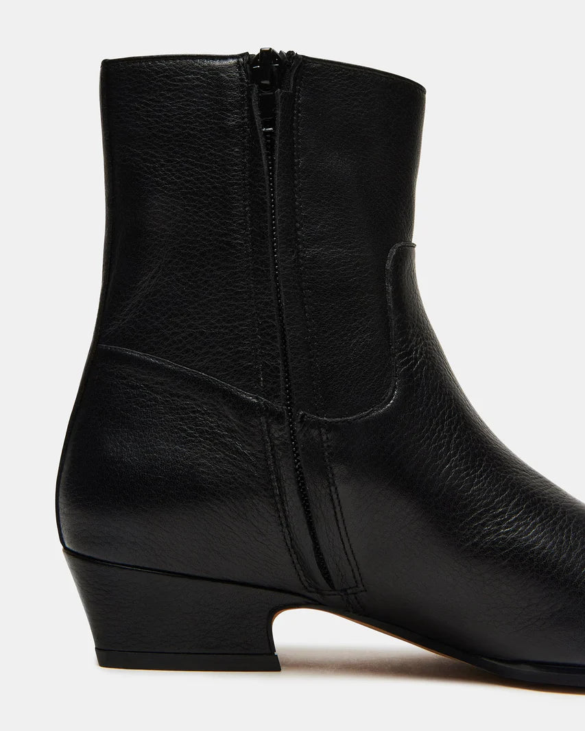 Dusty Black Leather