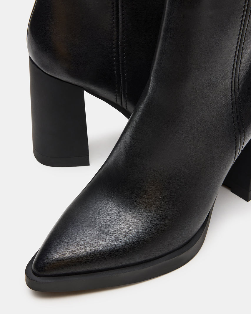 Harden Black Leather