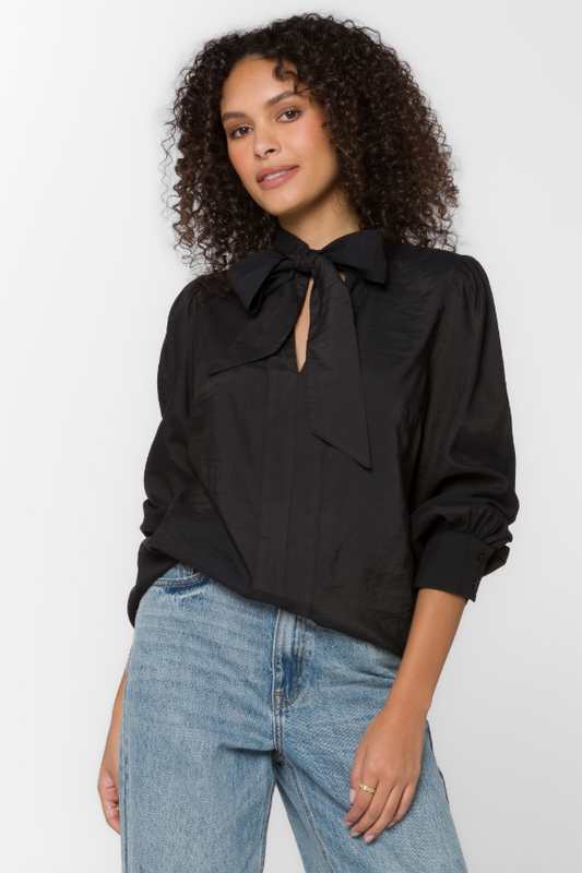 Anastasia Black Blouse