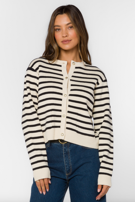 Melinda Stripe Cardigan