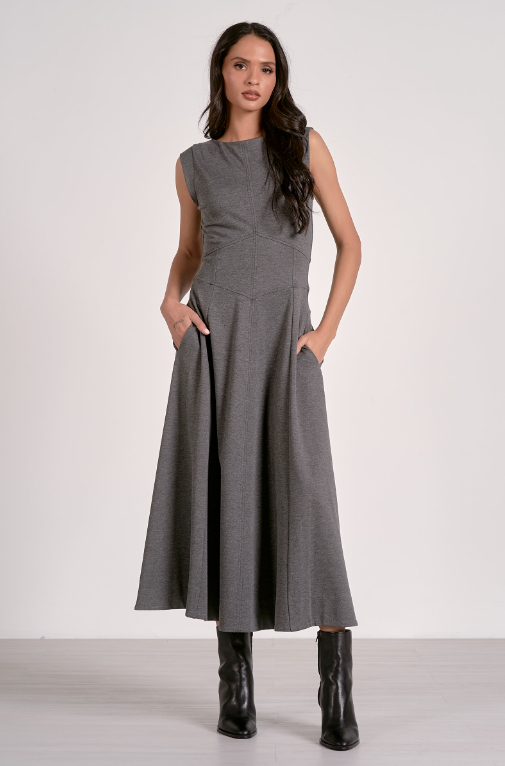 Jane Heather Grey Dress
