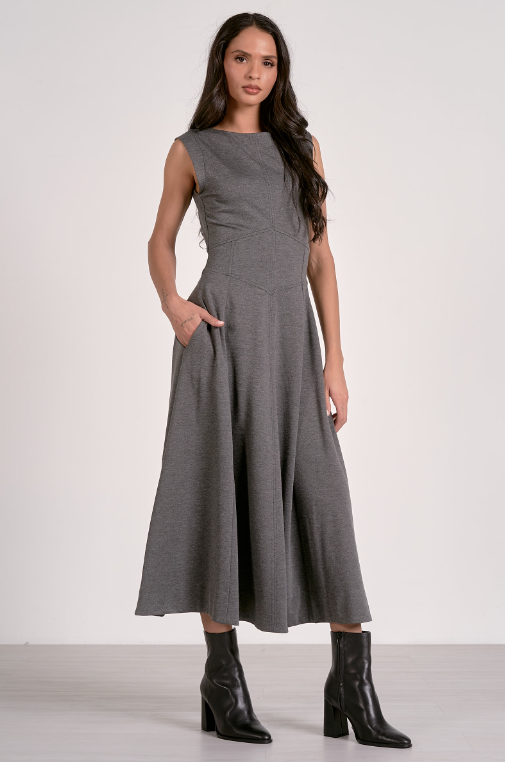 Jane Heather Grey Dress