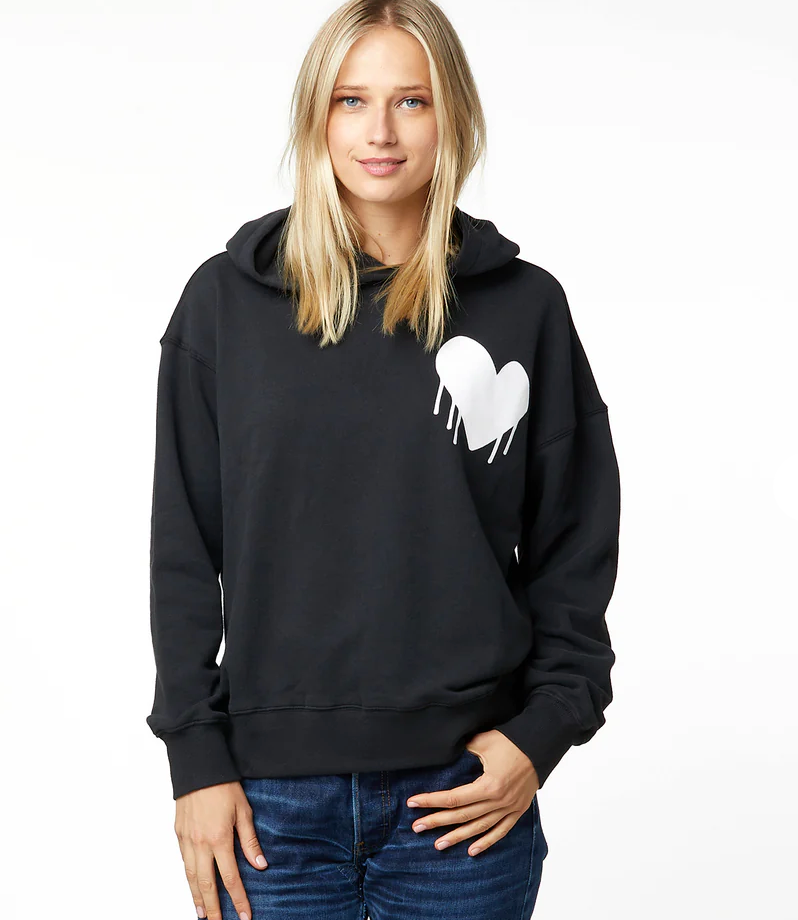 Boyfriend Drippy Heart Hoodie