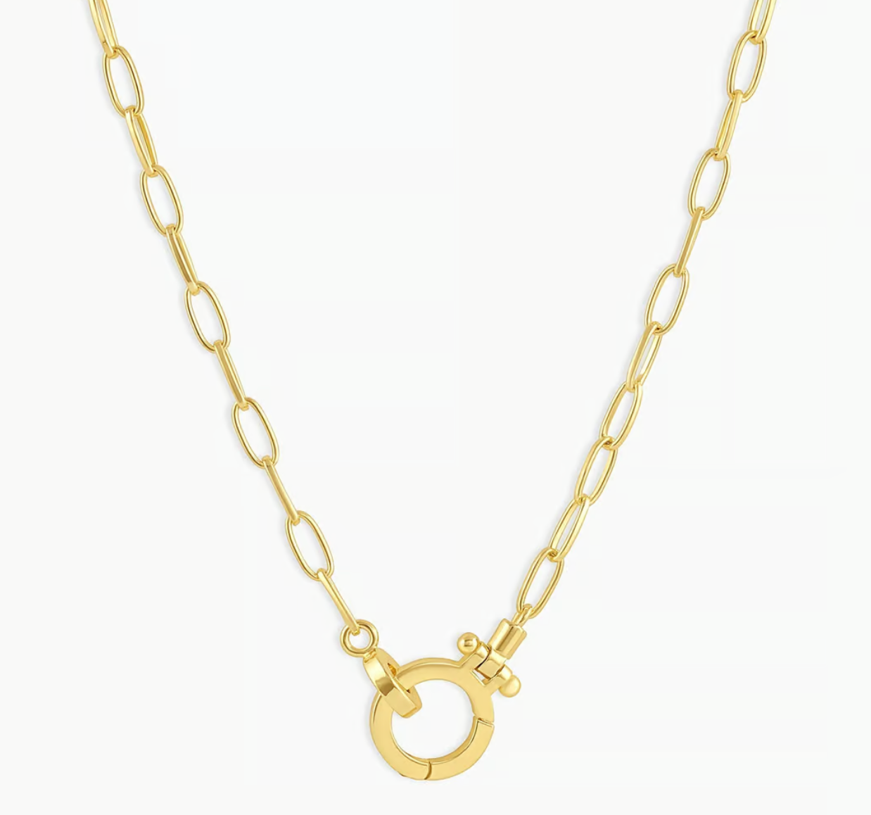 Parker Gold 17 inch Necklace