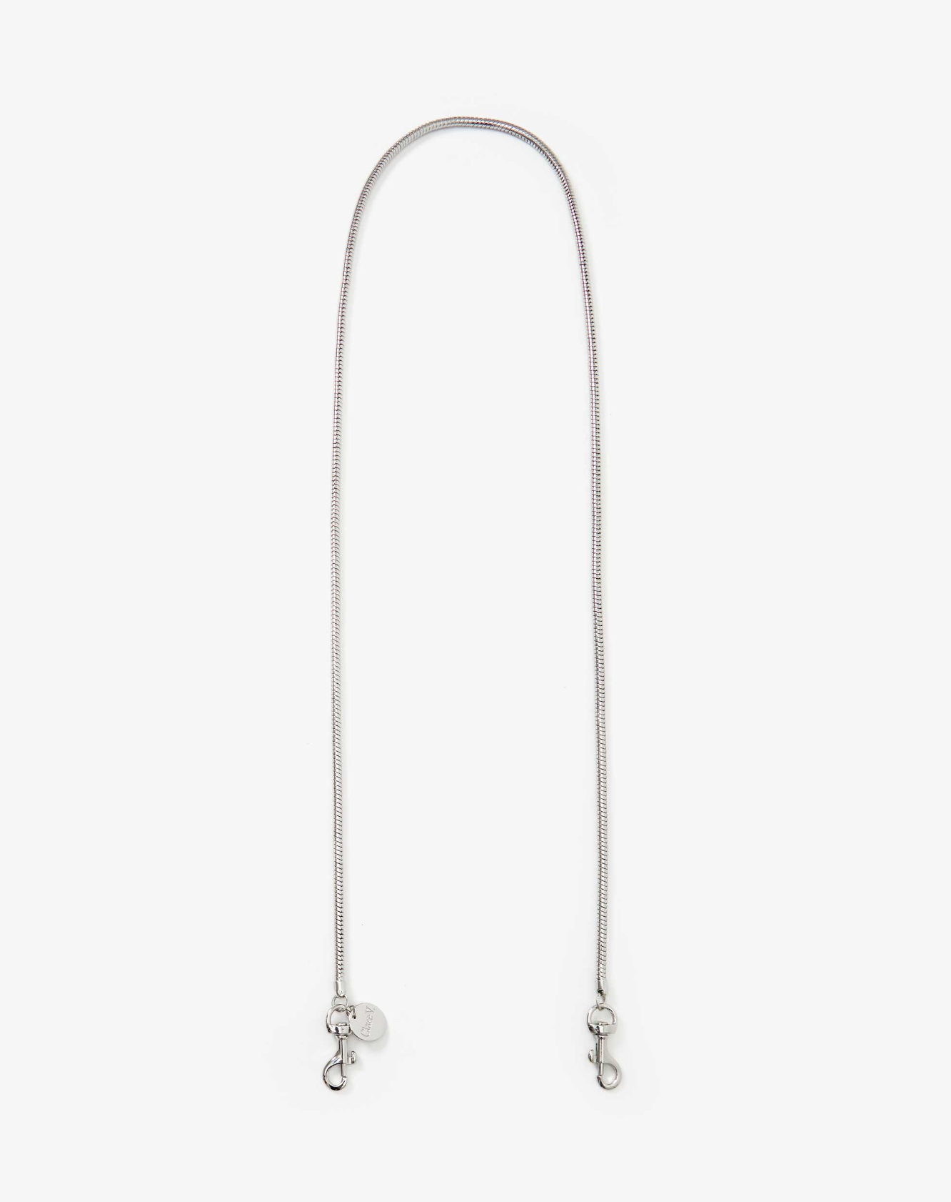 Clare V Silver Chain Strap