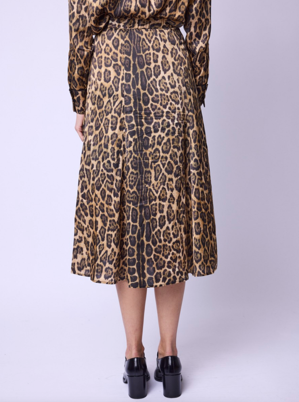 Lela Leopard Skirt