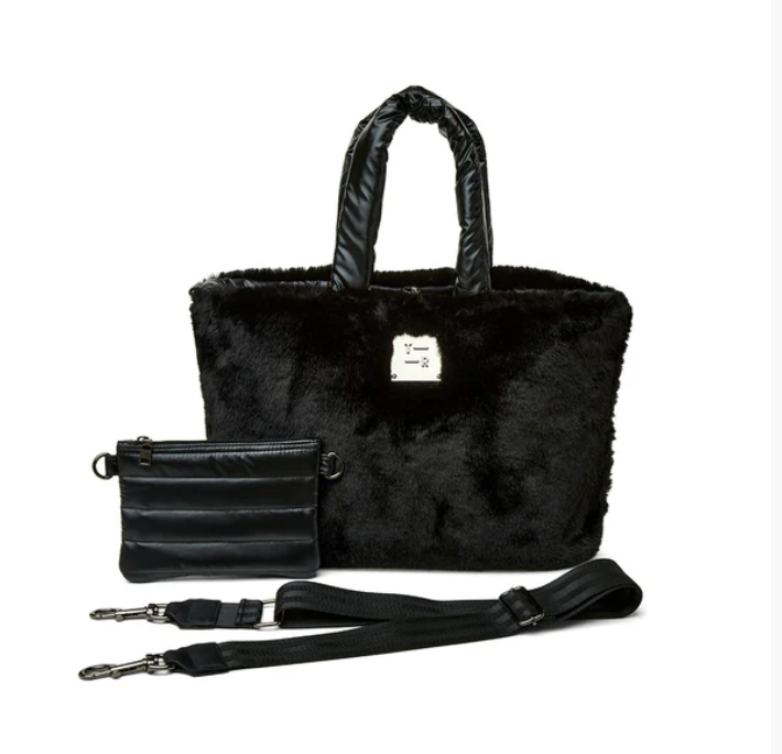 Deluxe Reversible Fur Tote