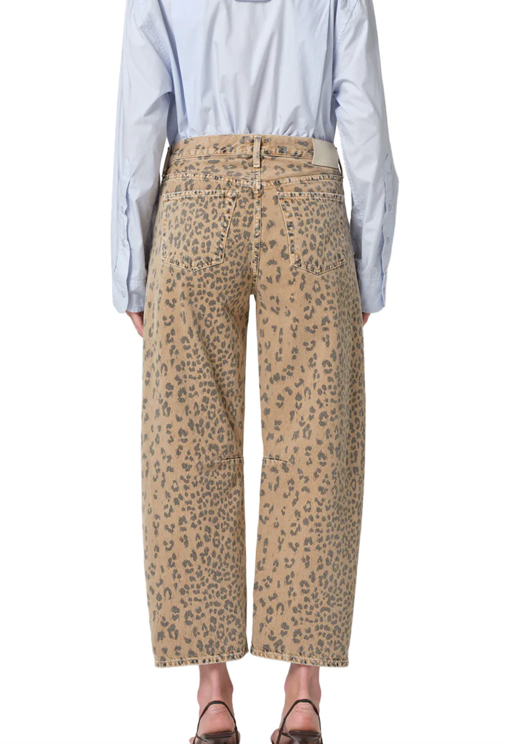 Miro Relaxed Jeans in Natural Cheetah