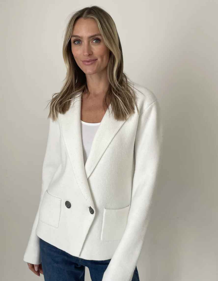 Heller White Blazer