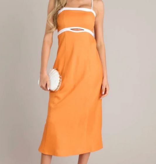 Orange Midi Contrast