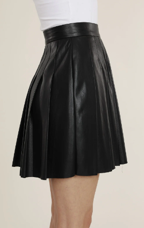 Pleated Mini Black