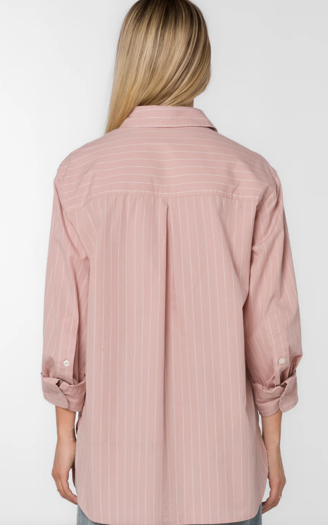 Suri Mauve Stripe Shirt