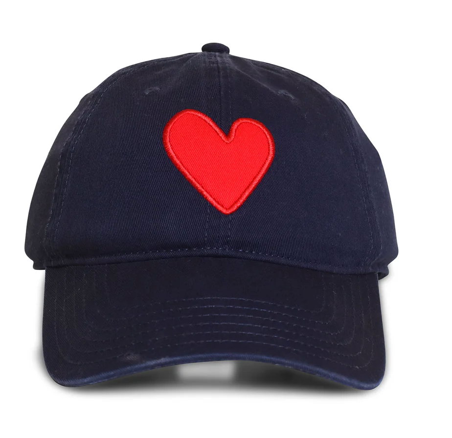 KR Imperfect Navy Heart Hat