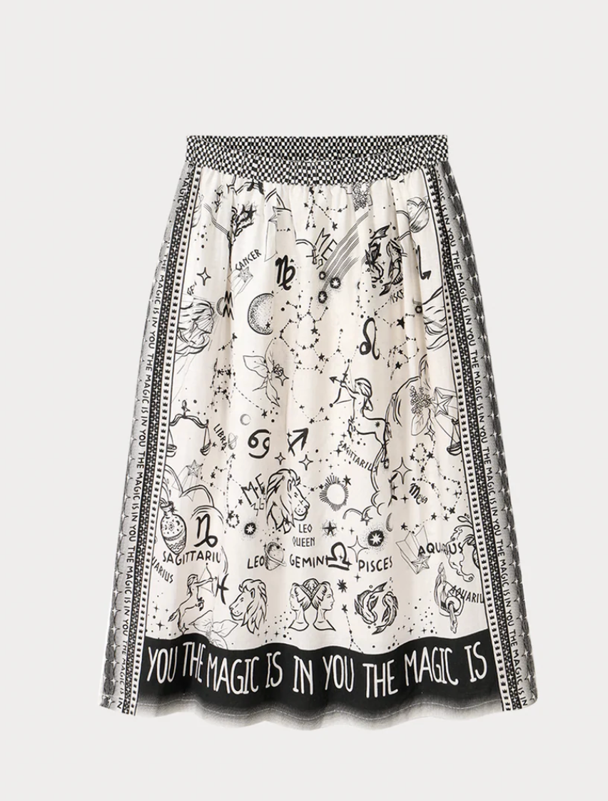 Zodiac Midi Skirt