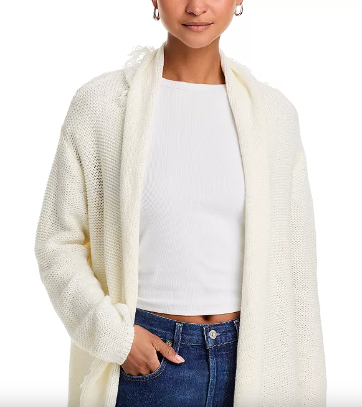 Flag Graphic Cardigan
