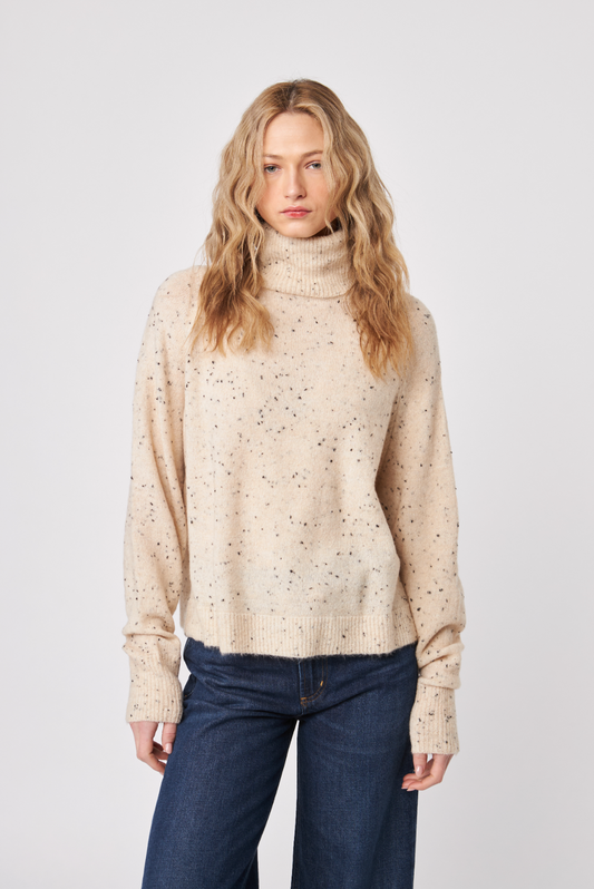 Emmett Almond Turtleneck