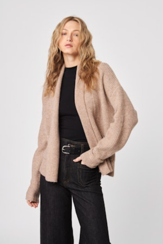 Noah Cardigan in Latte