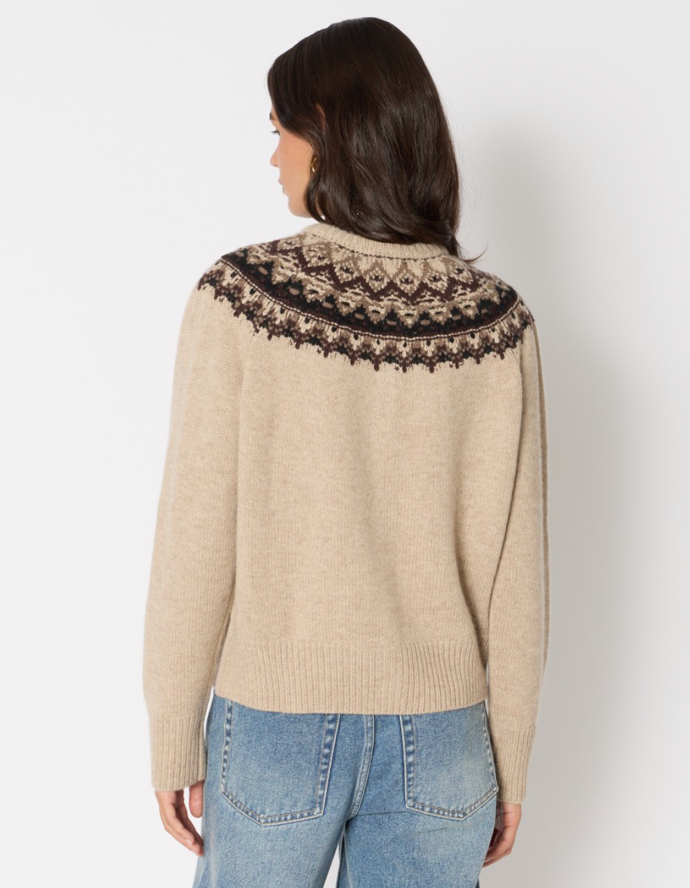 Mambowavy Round Neck Cardigan