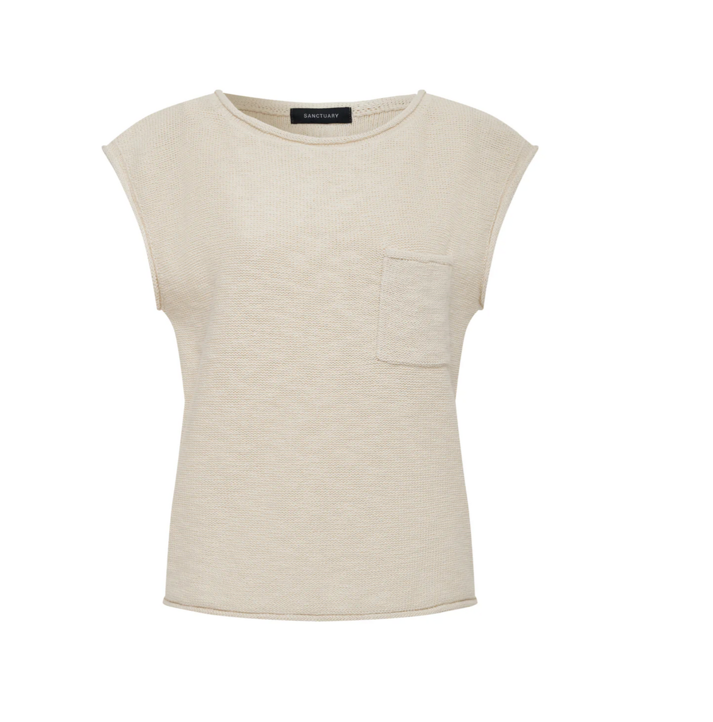 Easy Sweater Tee- Collagen