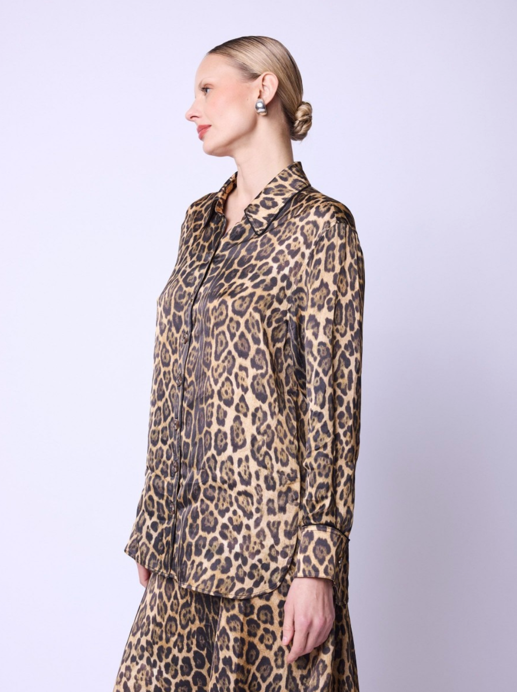 Lela Leopard Blouse