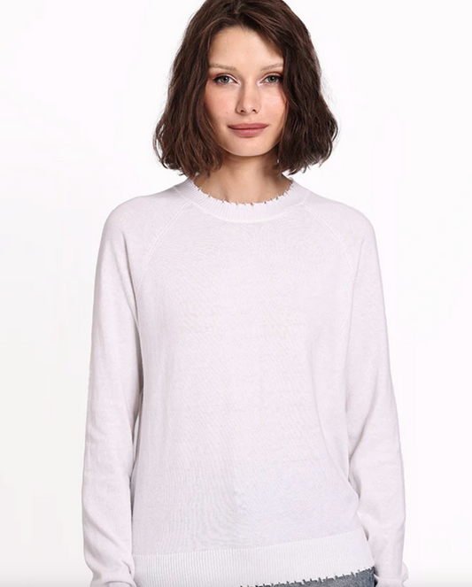 Cotton/Cashmere Crewneck