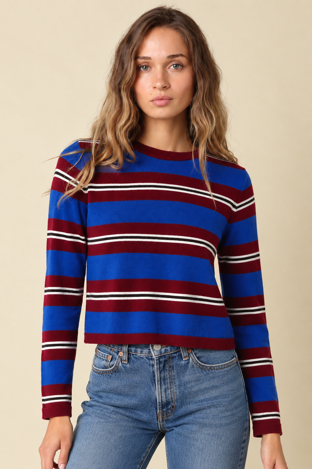The Varsity Stripe Sweater