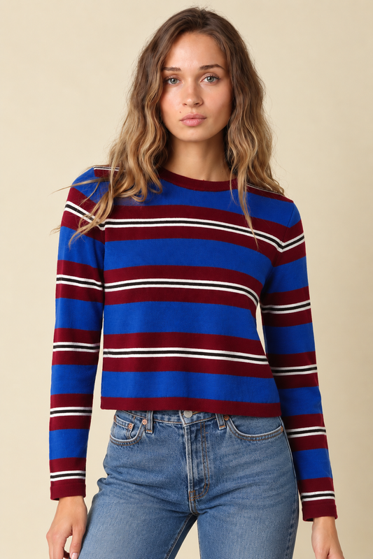 The Varsity Stripe Sweater