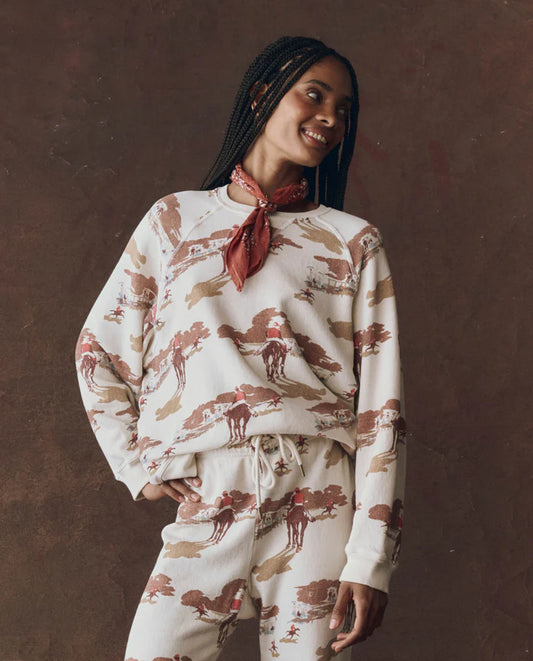 The Slouch Sweatshirt Riding Horses