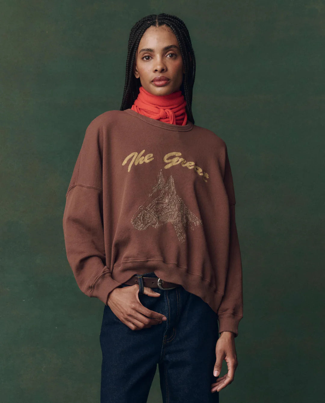 The Teamate Sweatshirt Umber