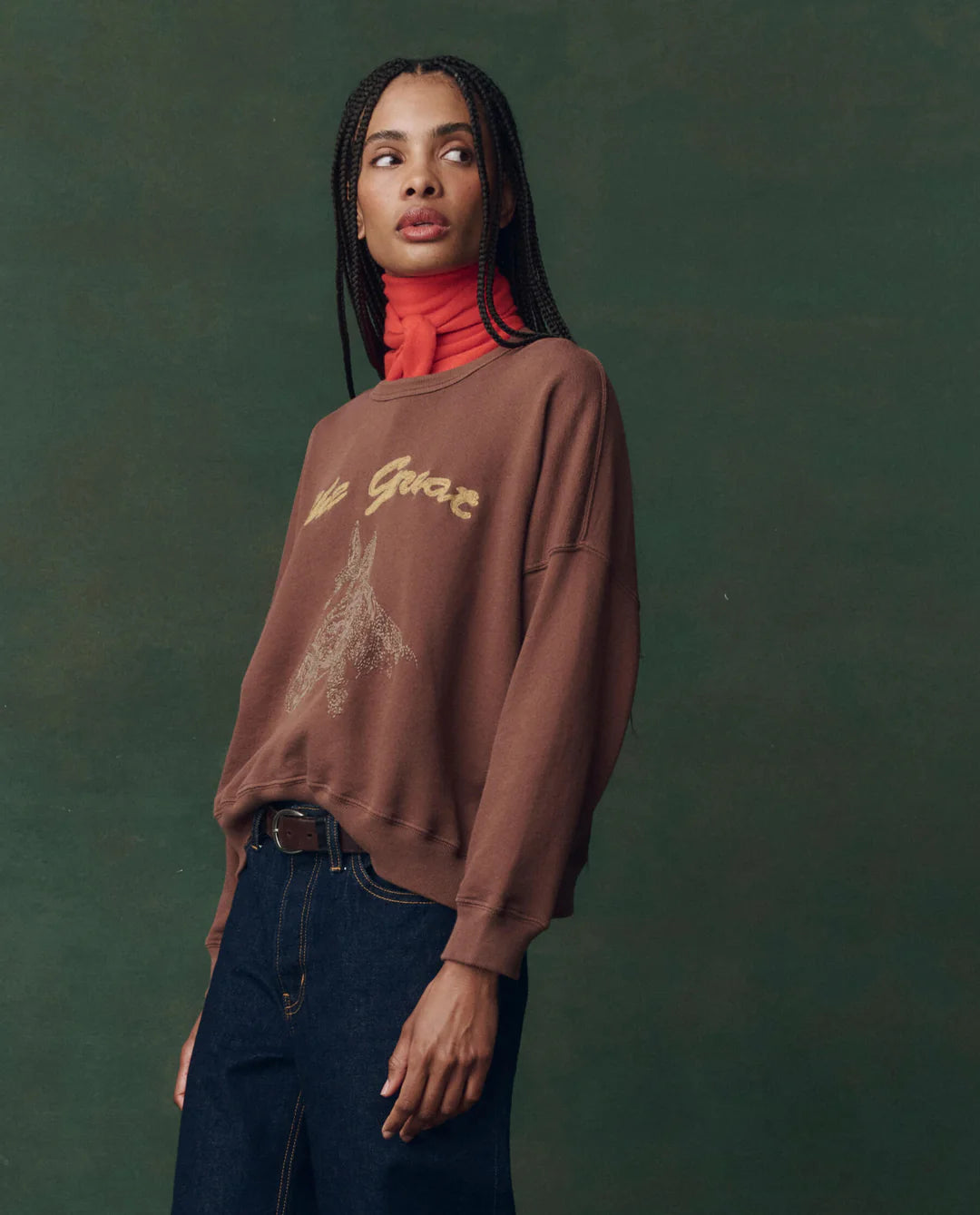 The Teamate Sweatshirt Umber
