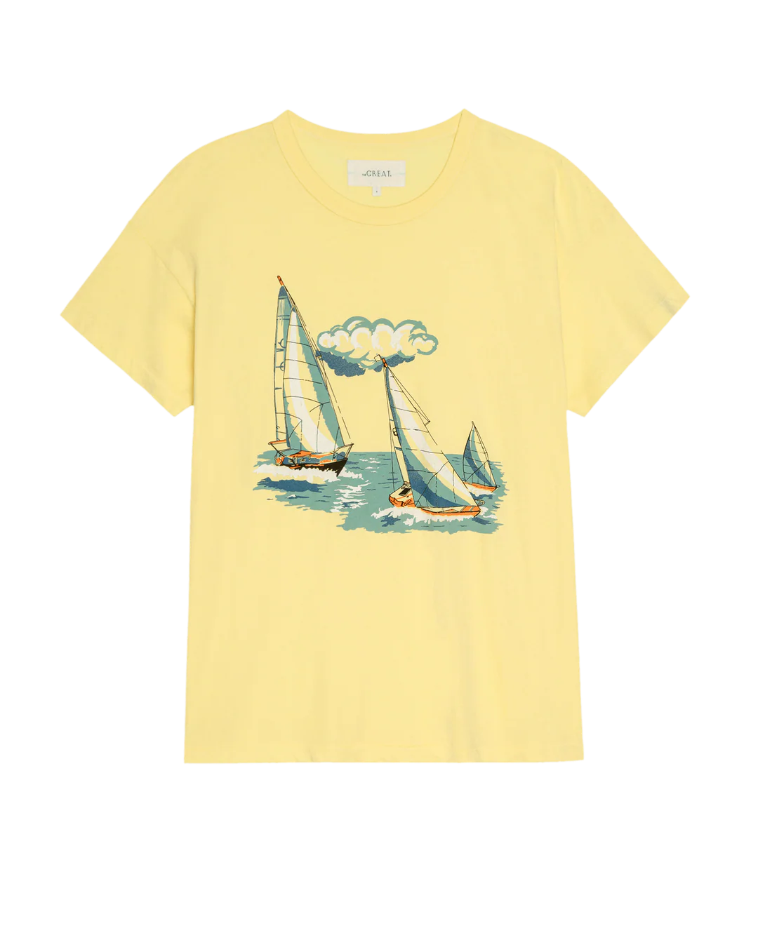 The Boxy Crew w/ Sailing Boats Graphic