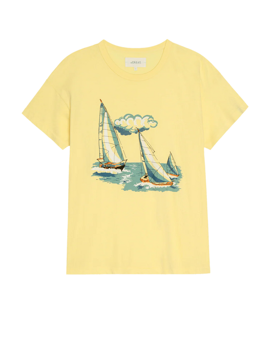 The Boxy Crew w/ Sailing Boats Graphic