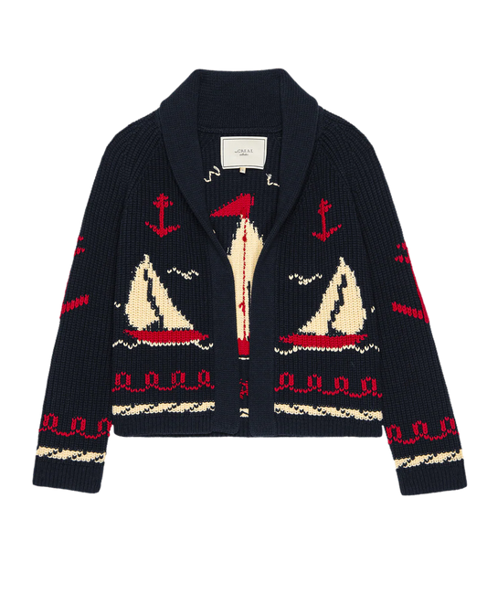 The Sailboat Lodge Cardigan