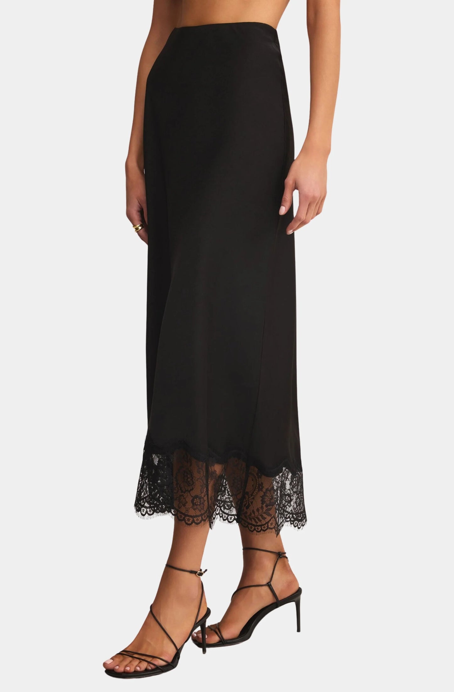 Cinder Lace Midi Skirt