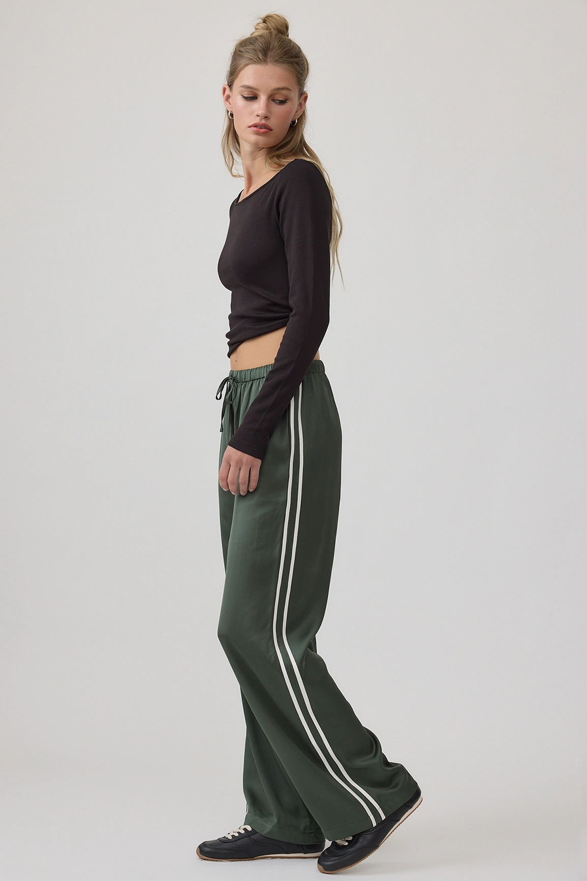 Varsity Satin Pant