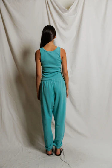 Blondie Tank Teal