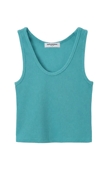 Blondie Tank Teal