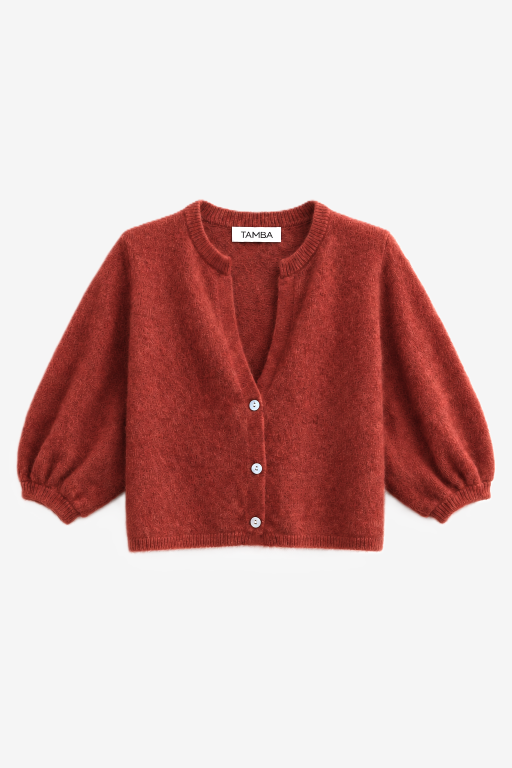 Angora knitted cardigan with V-neck: Einheitsgröße / Marineblau