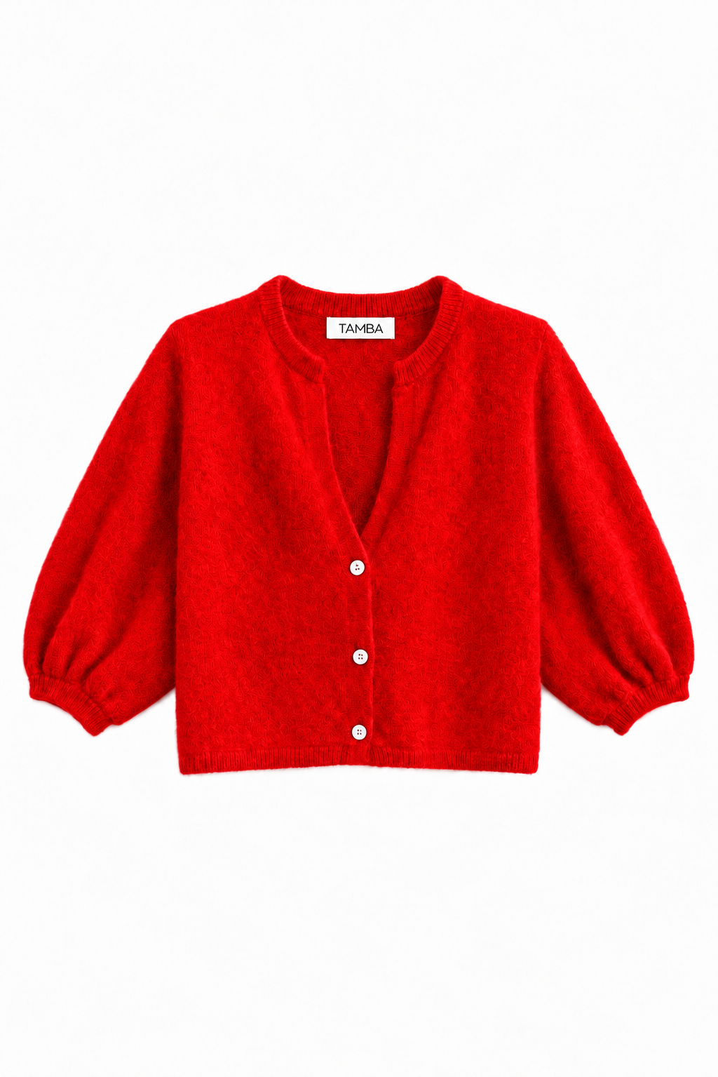 Angora knitted cardigan with V-neck: Einheitsgröße / Marineblau