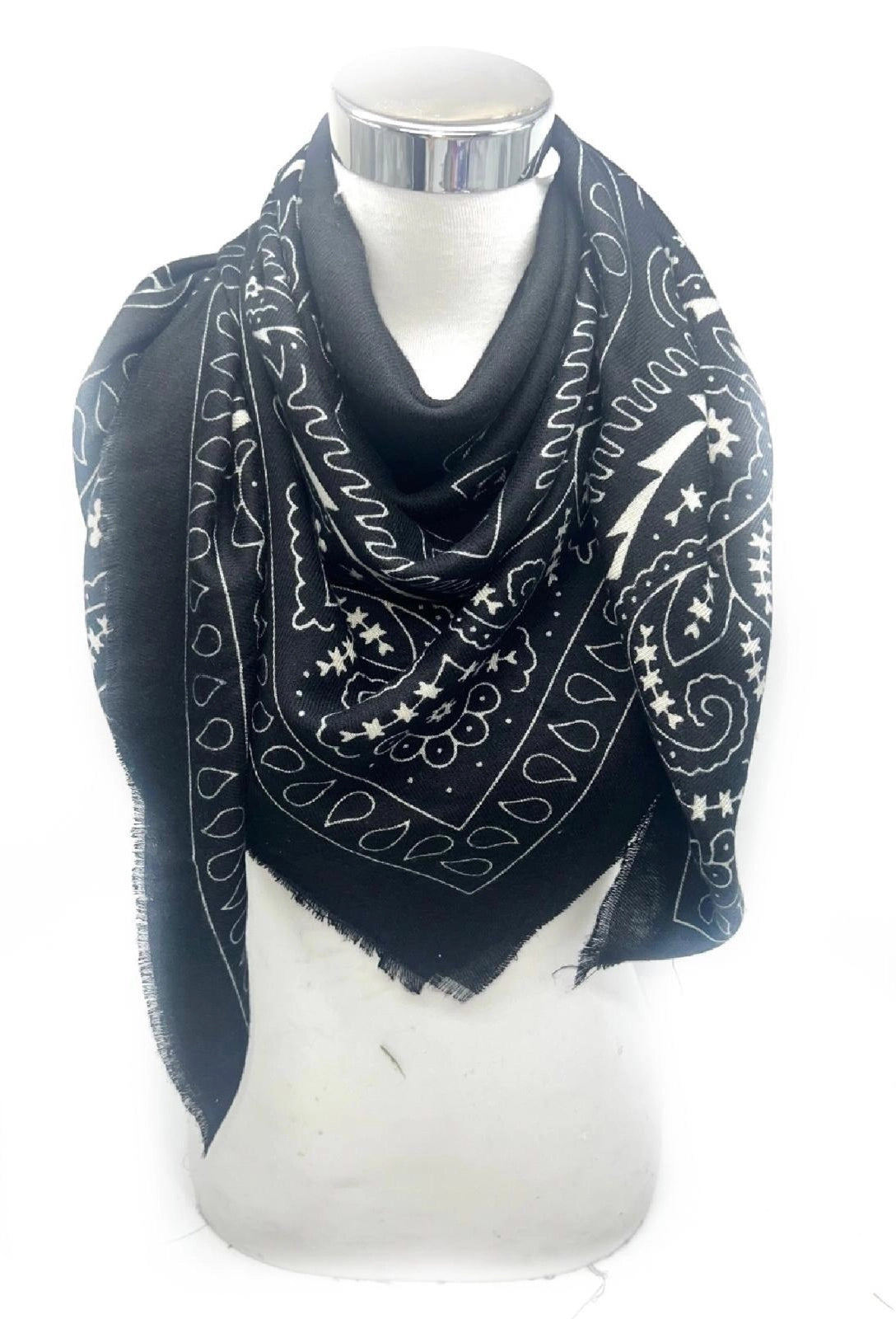 The Oversized Bandana Scarf