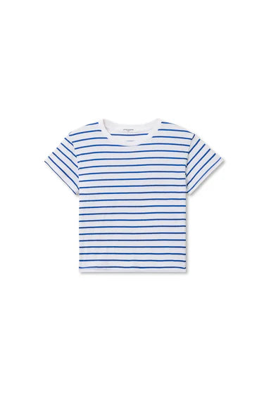Everett Stripe Jersey Striped Short Sleeve Tee