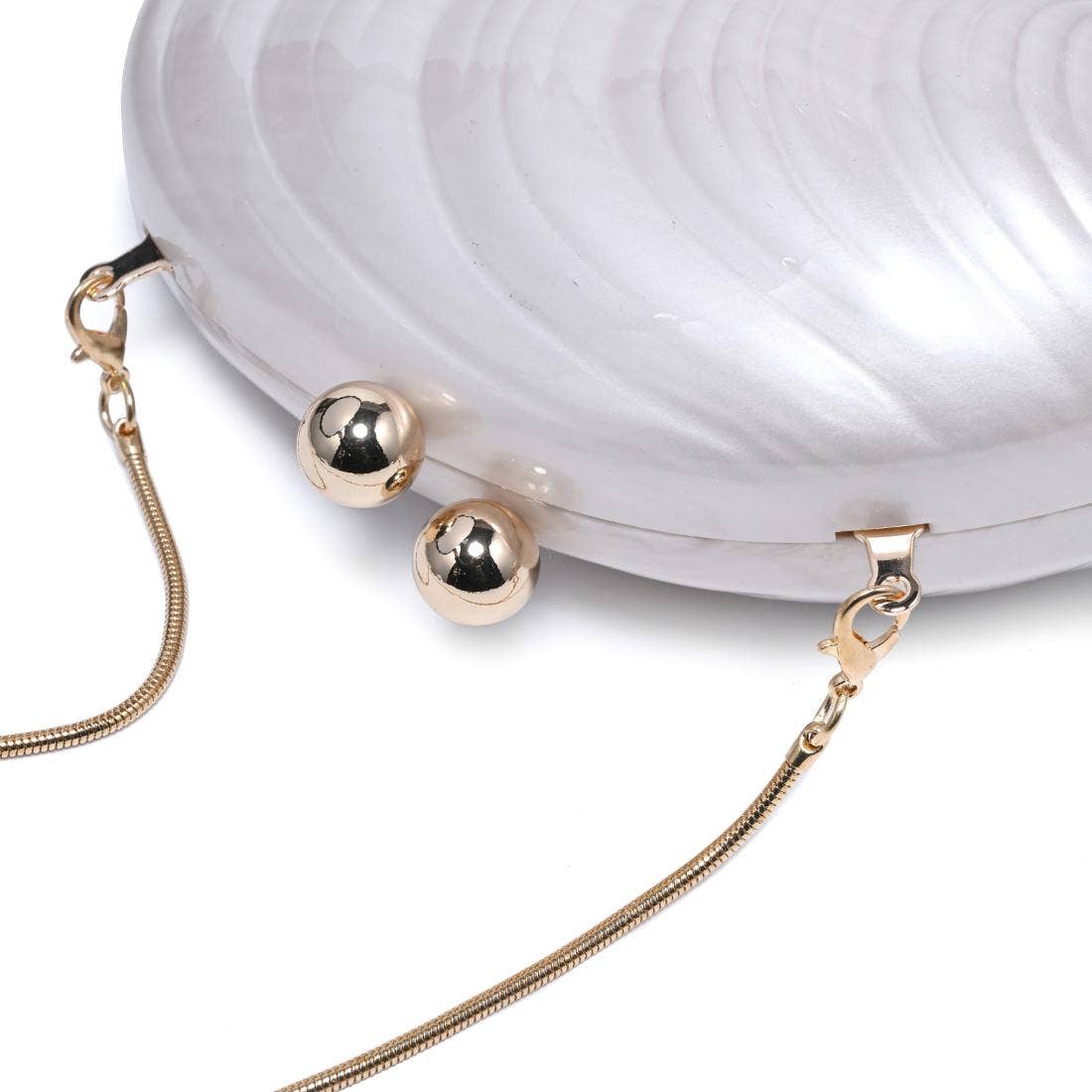 Robyn Evening Bag: Ivory