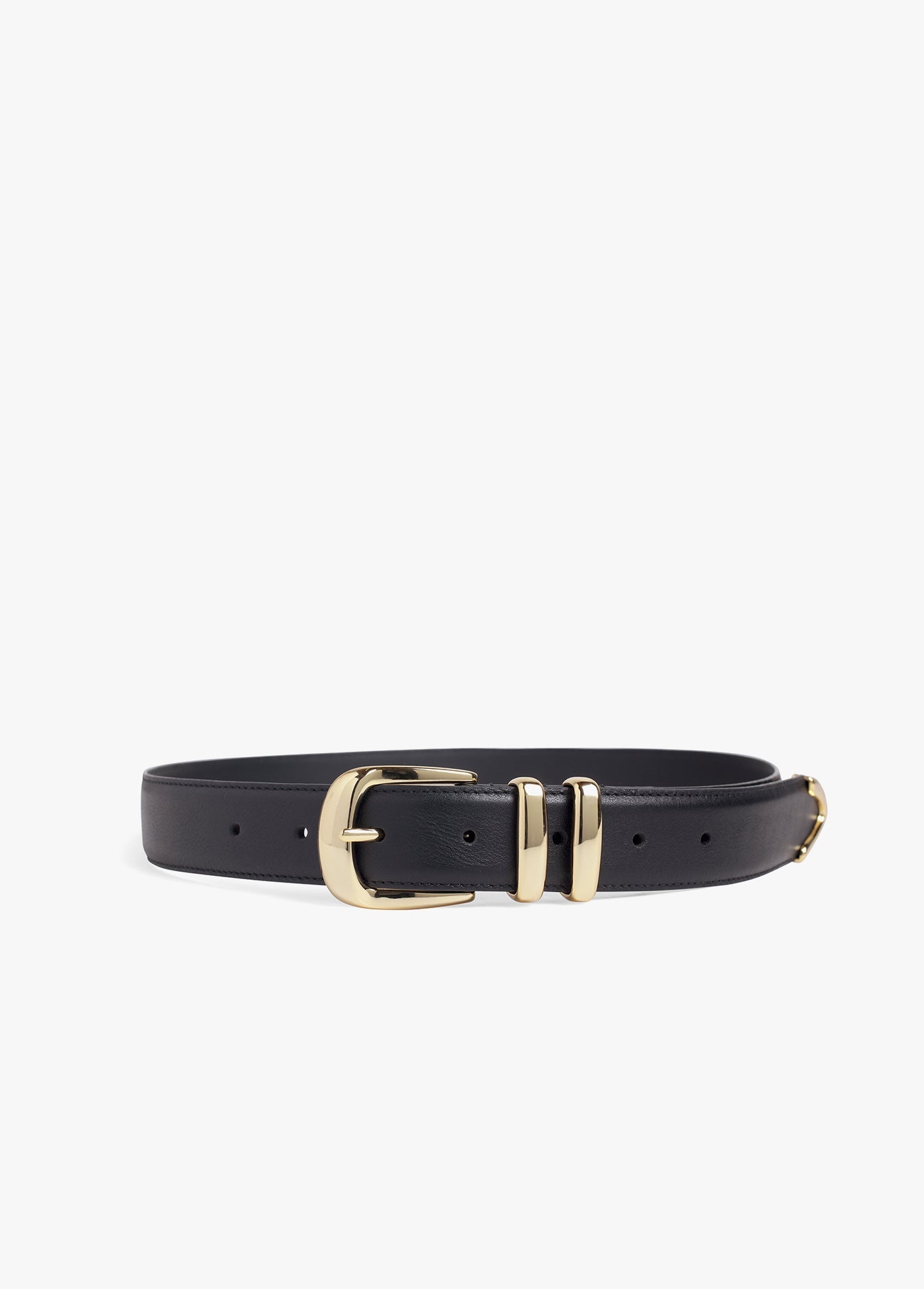 The Jordan Belt Black Gold