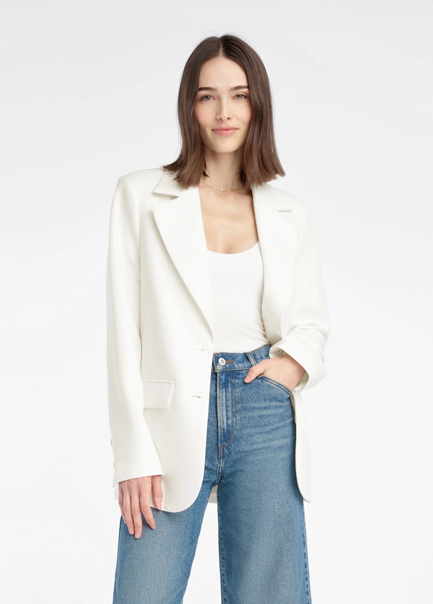 The Favorite Oversized Blazer Pearl