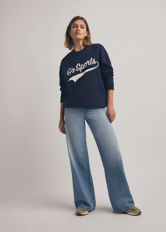 Go Sports Navy Sweatshirt