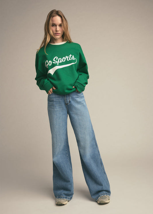 Go Sports Green Sweatshirt